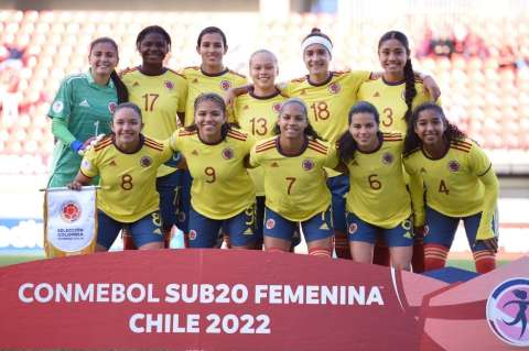 Con gol de Gisela Robledo, Colombia empató en el Sudamericano Sub-20