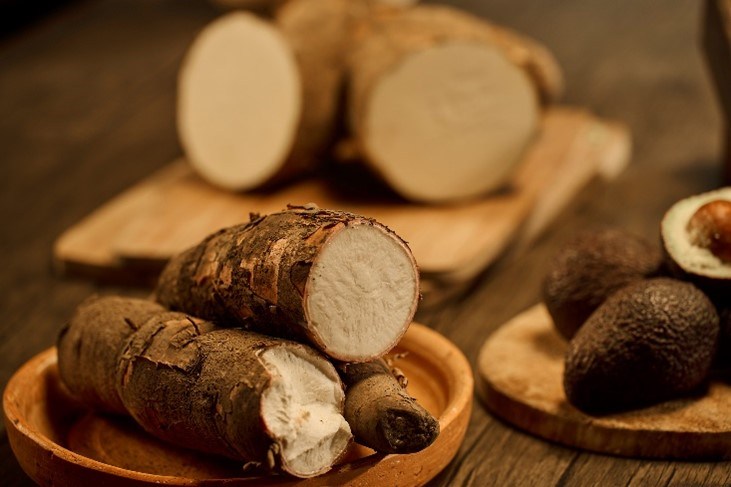La yuca es rica en calcio y potasio.