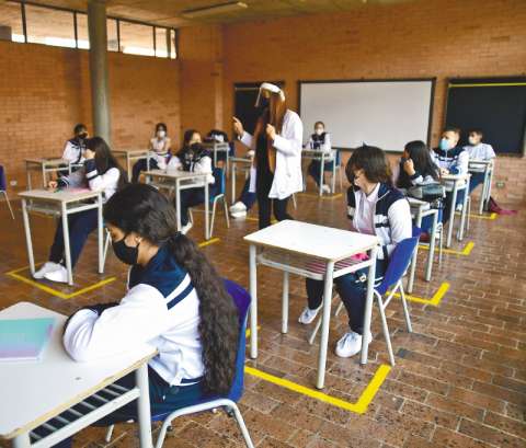 Yo estuve en el retorno a las clases presenciales