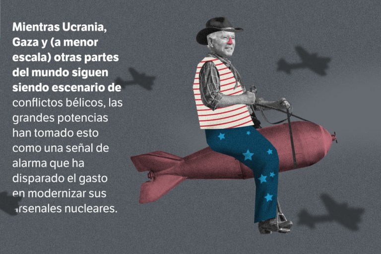 ¿Más leña al fuego? Inversión en armas nucleares aumenta en tiempos de guerra