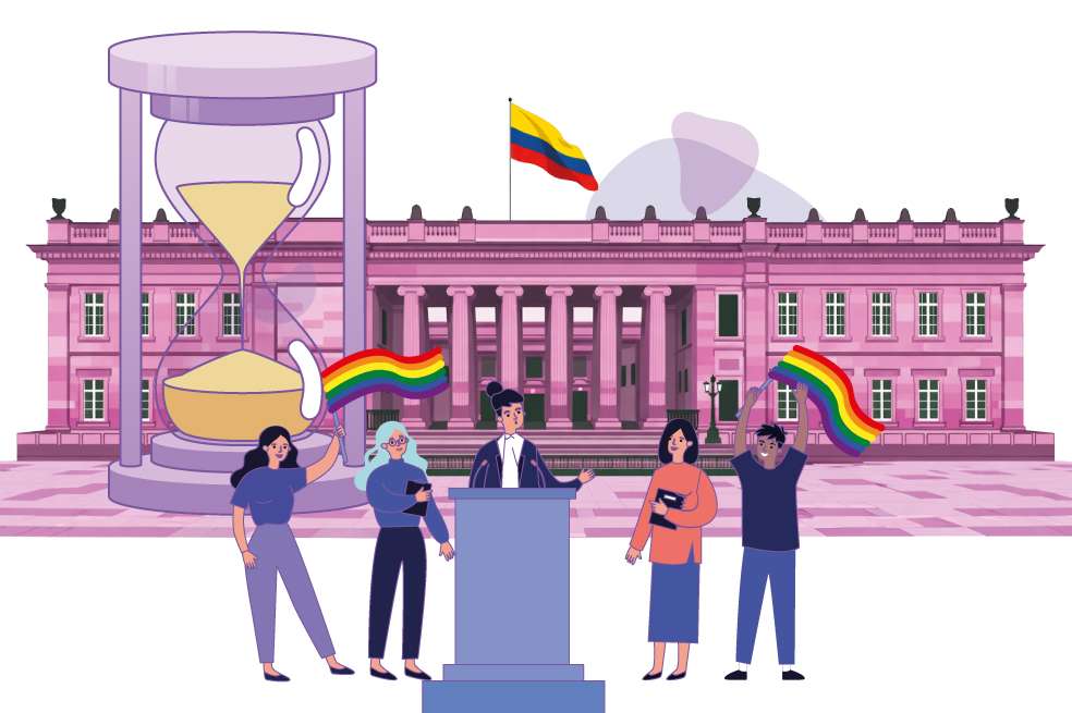 Al menos 12 proyectos de ley dirigidos a mujeres y personas LGBTIQ+ siguen pendientes de su trámite en el Congreso.