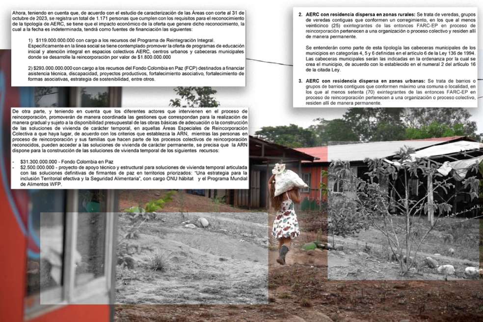 El Gobierno del presidente Gustavo Petro, vía decreto, alista una cirugía a los procesos de ubicación territorial de los excombatientes de las extitnas Farc.
