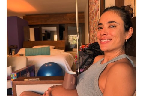 Carolina Ramírez publicó la primera foto con su hijo Sur: “No existe un lugar mejor”