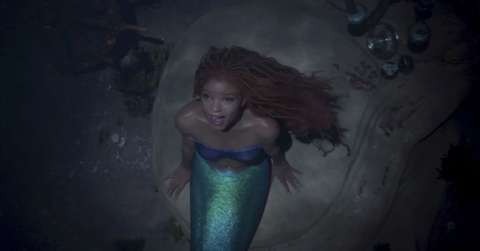 Así se ve Halle Bailey como la Sirenita de carne y hueso en nuevo tráiler