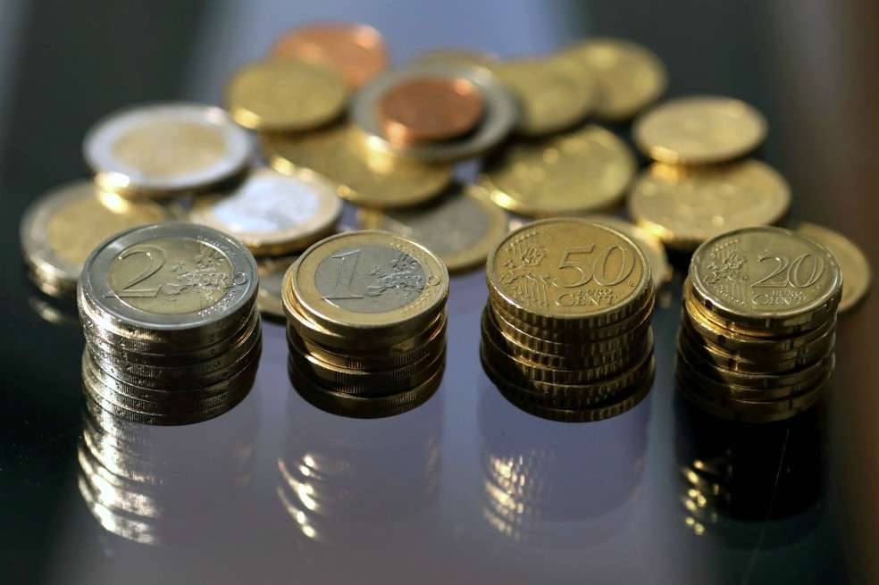 Monedas de euros.