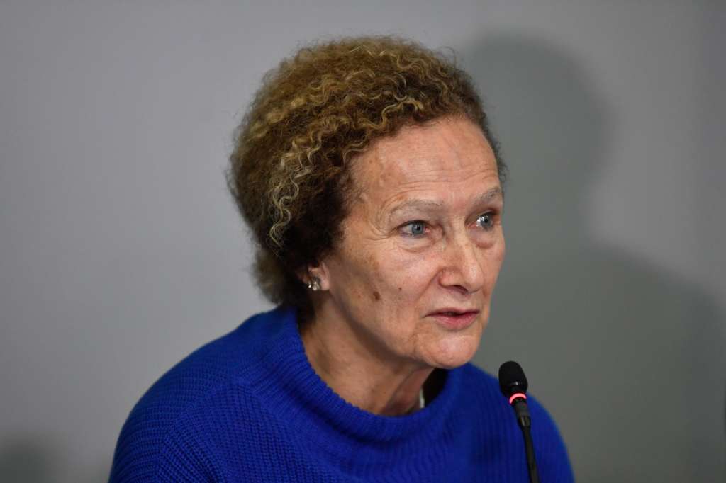 Delegada de gobierno para los Diálogos de paz con el ELN y el Gobierno durante rueda de prensa