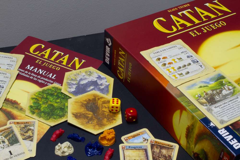 Catán es el segundo juego de mesa más conocido después de Monopoly.