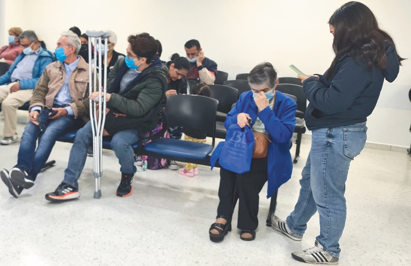 Los pacientes están en la mitad de toda la discusión. / Nelson Sierra G.