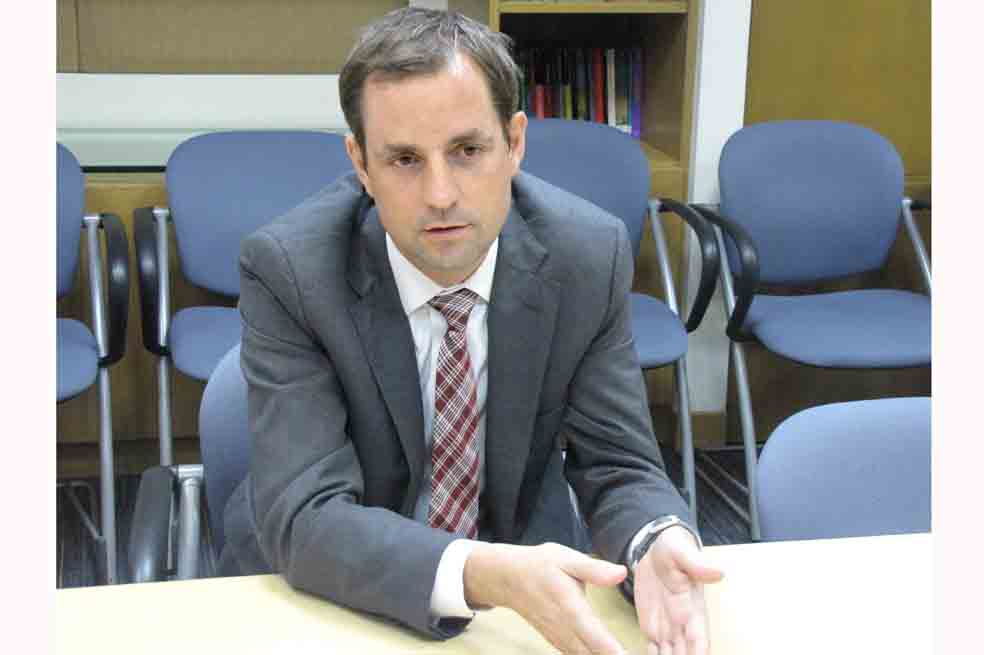 Francis Ghesquiere, director del grupo de prácticas de Gestión de Riesgos de Desastres del Banco Mundial.