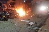 Explosión de motobomba en estación de Policía de Briceño deja un uniformado herido