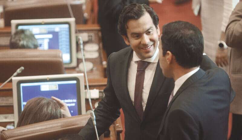 Para el senador Rodrigo Lara, de Cambio Radical, las objeciones no son tan relevantes como el acto legislativo que el Gobierno pretende radicar y que sí tocaría la esencia de la JEP.
/ Cristian Garavito - El Espectador