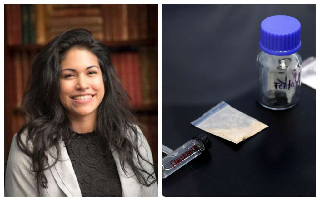 Yarelix Estrada, investigadora del Departamento de Salud de Nueva York. Está a cargo de un programa en el cual se detectan sustancias en cinco puntos estratégicos de la ciudad, con el objetivo de reducir los daños del consumo.