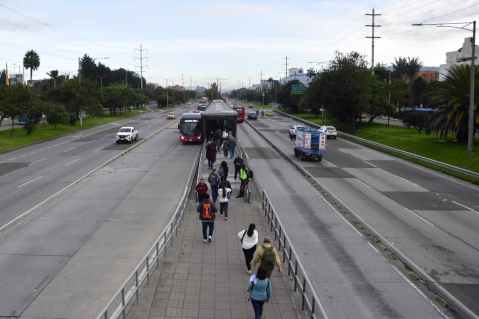 Así se ven las calles de Bogotá en el Día sin carro 2026