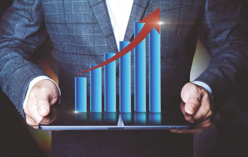En 2019, el sector financiero colombiano creció 5,7 % año corrido, mientras que el promedio del PIB fue de 3,3 %. / Getty Images