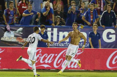 Cristiano Ronaldo le dio el triunfo al Real en tiempo añadido