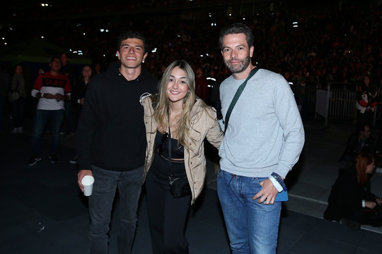 Juan Pablo Rocha, manuela Rpcha, Ivan lalinde Coldplay