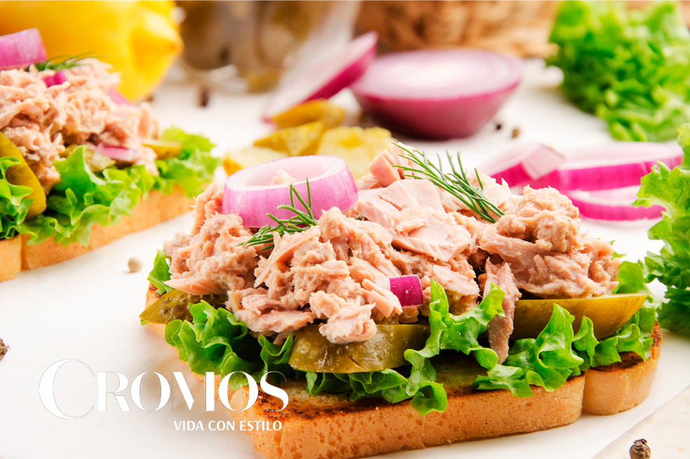 Con estas tres deliciosas recetas con atún podrás preparar sándwich, ensalada y pasta.