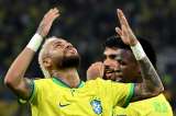 En Fotos: El regreso de Neymar después de la lesión que casi lo saca del Mundial.