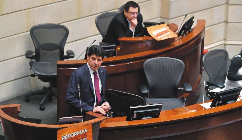 Plenaria de Senado para debatir reformas del gobierno de Gustavo Petro
