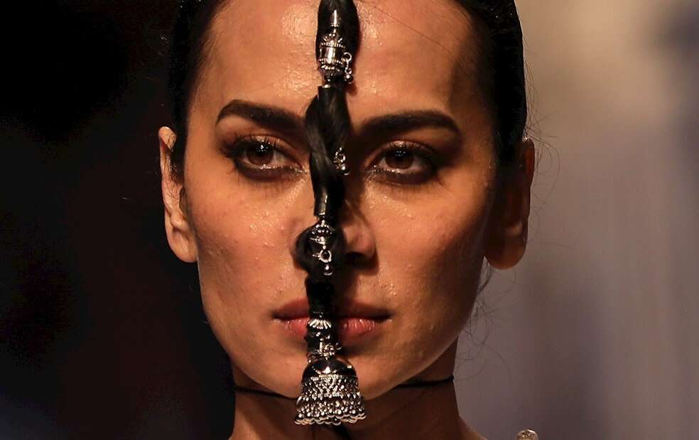 El "marfil vegetal" fue el protagonista en las pasarelas de la India