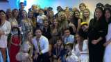 Conoce las familias de los famosos. Con ellos le dieron la bienvenida al 2022.