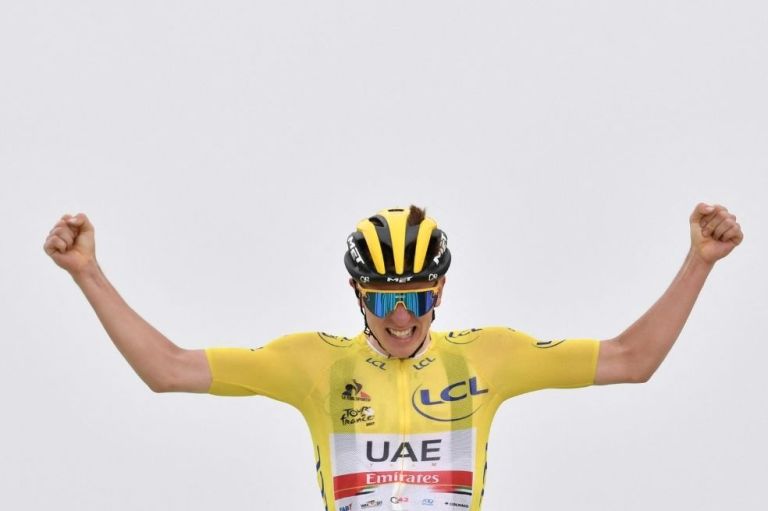 Final de Infarto: Pogacar venció a Carapaz y a Vingegaard en el Col du Portet