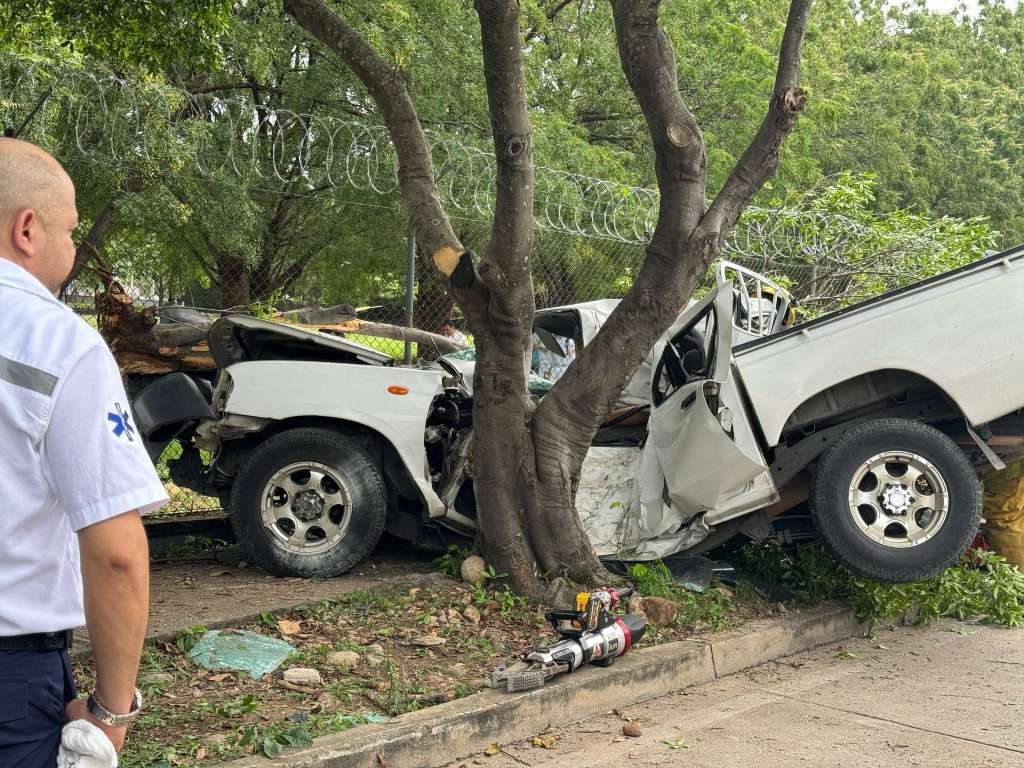 Accidente de joven estudiante en Valledupar