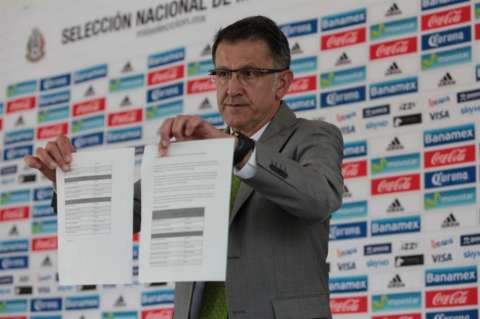Juan Carlos Osorio entregó nómina de México para Copa América Centenario