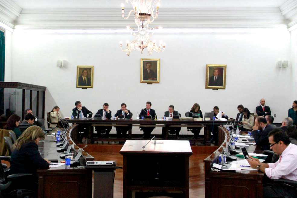 En la Comisión Primera del Senado empieza hoy la discusión de la reforma de equilibrio de poderes. /Prensa Senado