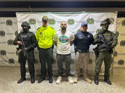 Capturan en Medellín a Luigi Belvedere, narco italiano buscado en 196 países