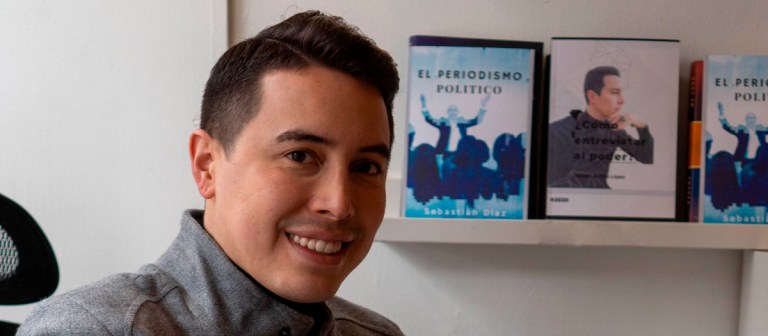 “Hacer preguntas incómodas es lo que nos hace periodistas”: Sebastián Díaz López