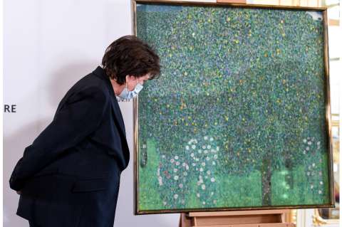 Francia restituirá una obra de Gustav Klimt que fue expoliada por los nazis a una familia austriaca en 1938