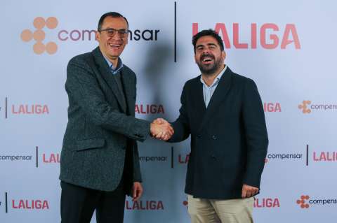 LaLiga de España se unió con Compensar para impulsar el fútbol formativo de Bogotá