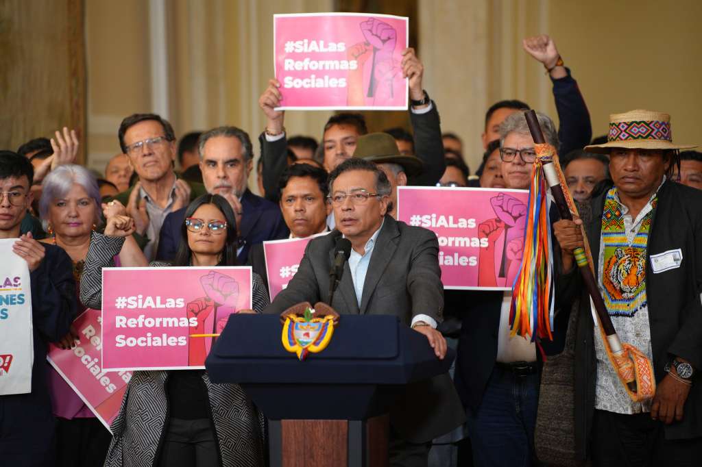 Así serán la movilizaciones de Petro y el Pacto Histórico en defensa de las reformas que hundiría el Congreso