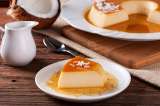 Si quieres una textura entre el flan y el bizcocho esta receta de postre de coco es para ti