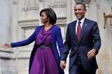 Michelle Obama deslumbra en Londres