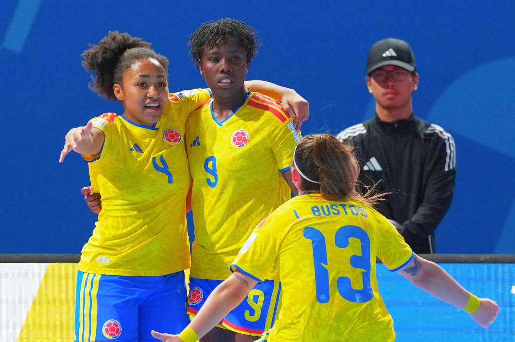 La selección de futsal, en el Mundial de Filipinas.