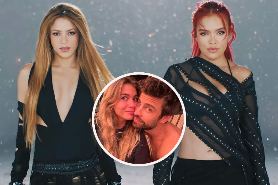 Clara Chía, Shakira y Karol G