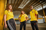 Copa América: la selección femenina presentó la nueva camiseta de Colombia