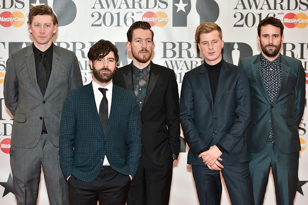 Foals en los Premios Británicos de la Música 2016. / Archivo AFP