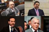 El pulso por la presidencia del Senado tocó de frente a De la Espriella y Uribe