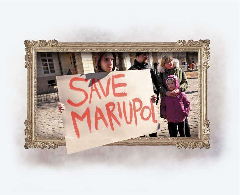 El teatro de Mariúpol fue bombardeado el 16 de marzo y se consolidó como un símbolo de la guerra en Ucrania.