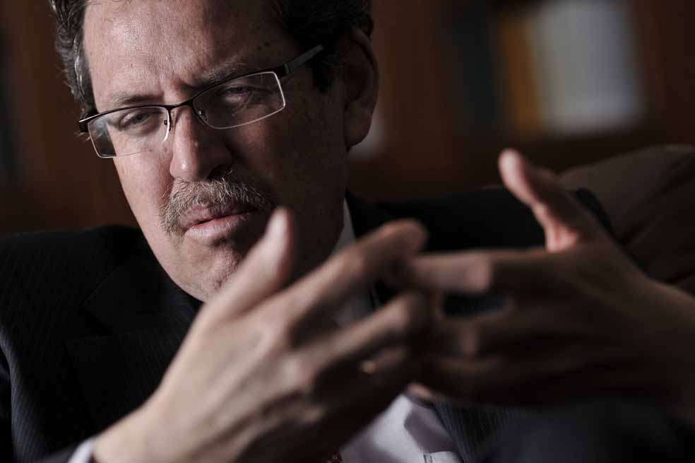 El magistrado de la Corte Constitucional Luis Guillermo Guerrero. /Gabriel Aponte