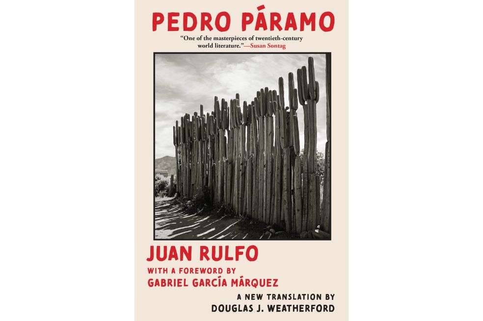 Portada de la nueva traducción de Pedro Páramo al inglés, a cargo de Douglas J. Weatherford.