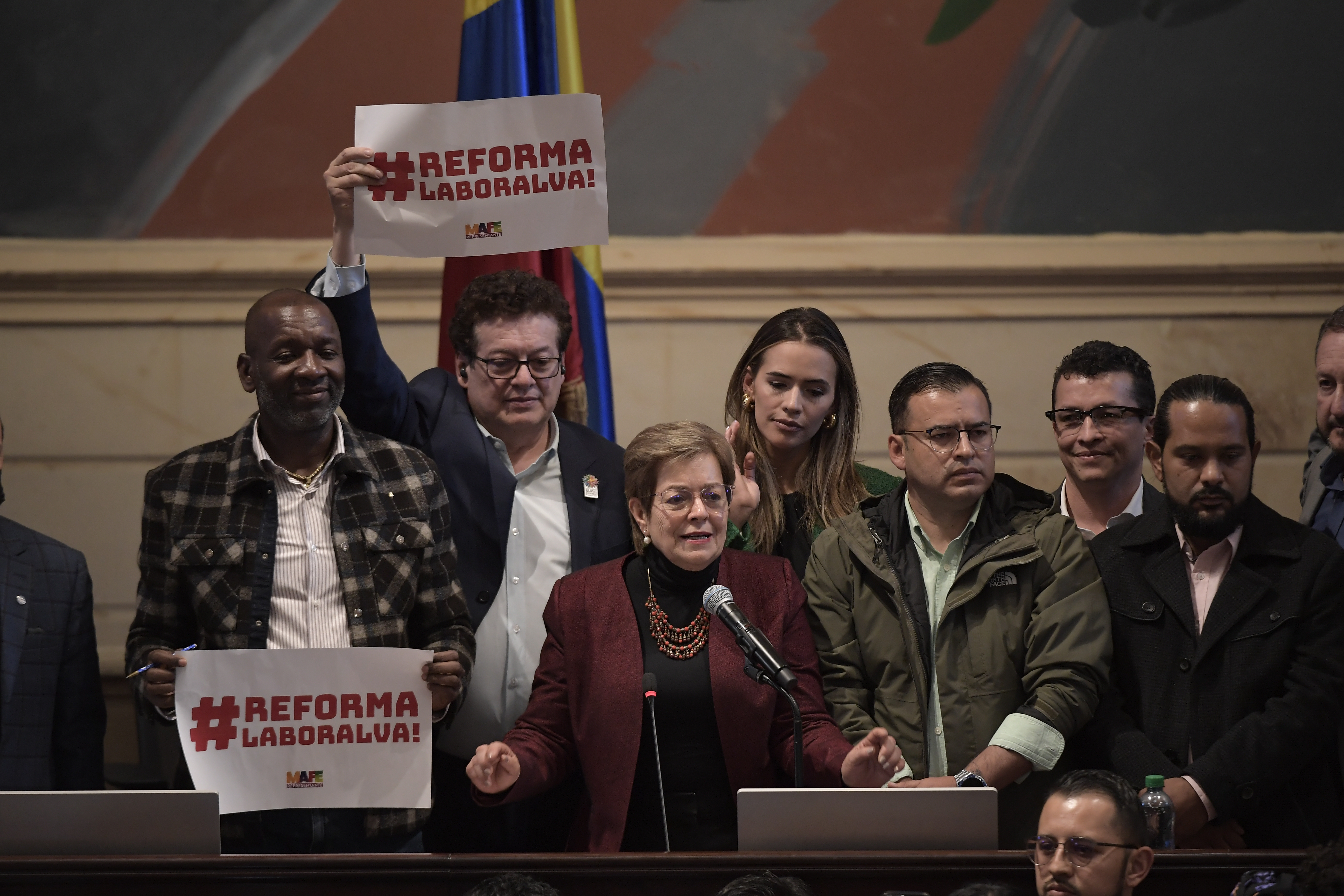 Debate en la Cámara de Representantes donde se aprobó con modificaciones la Reforma Laboral del gobierno.