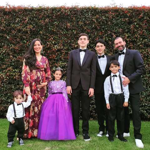 Fotos: Nació el sexto hijo de Juan Pablo Obregón