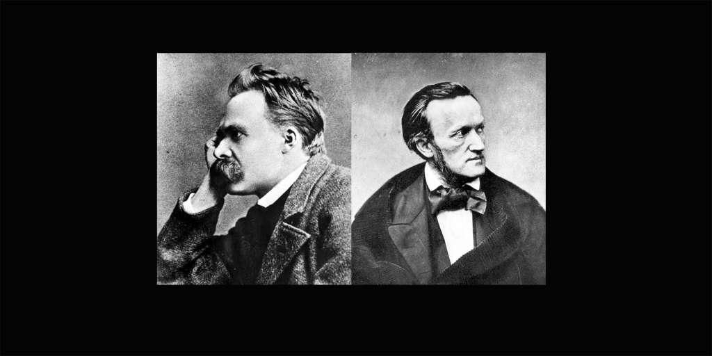Friedrich Nietzsche y Richard Wagner, una relación que pasó de la reverencia al desprecio.  / Cortesía