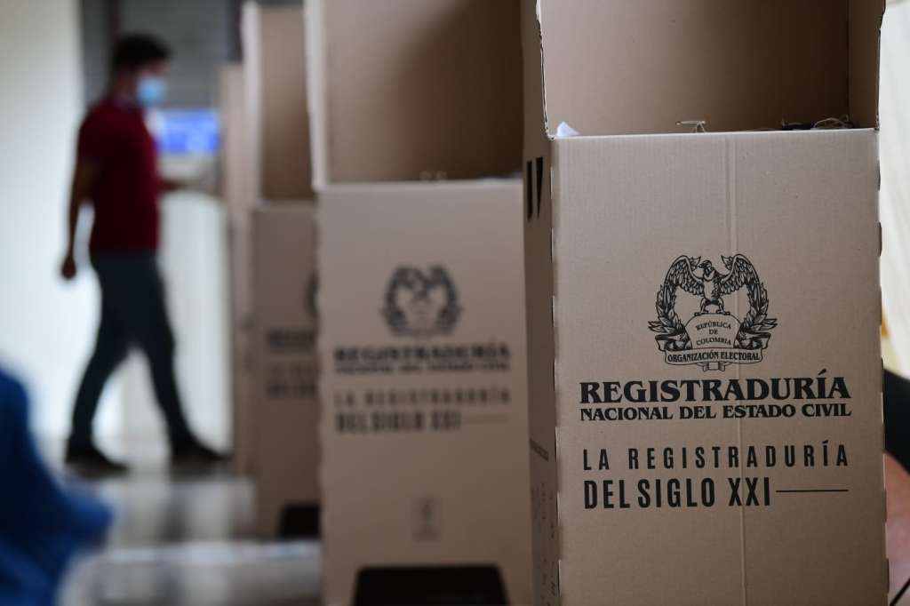 Así se desarrolló la jornada electoral en la capital colombiana.
