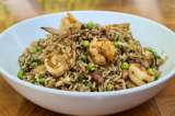 Receta para preparar arroz chaufa con carne de res y vegetales