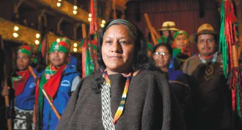 Aída Quilcué y la resistencia de la Guardia Indígena